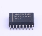驱动接口收发器芯片 MAX3232EWE 全新原装贴片SOP-16 宽体7.2MM