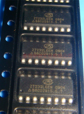 接口电路芯片ZT3232LEEN ZT3232 SOP16 全新进口货价优