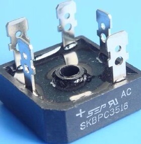 三相桥式整流器 全新原装 SKBPC3516 桥堆 铜脚保证足电流耐压