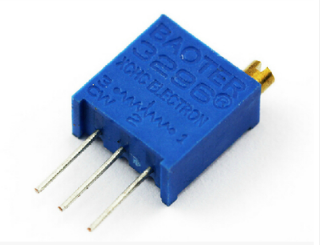 3296w-504 顶调 500k 可调精密多圈 电位器 可调电阻 w504