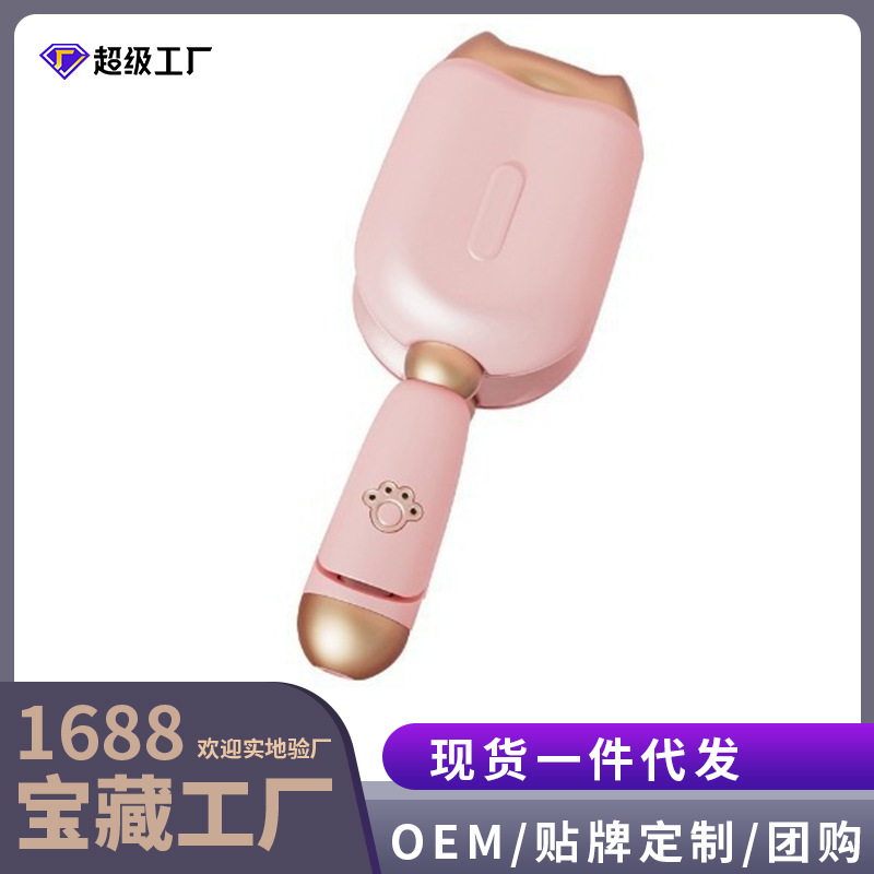 网红猫爪蛋卷卷发棒水波纹小型夹板女懒人短发打理神器宿舍蛋卷棒