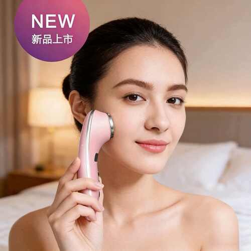 冷热敷美容仪面部精华导入仪器冰锤缩毛孔家用充电热导冷敷机器
