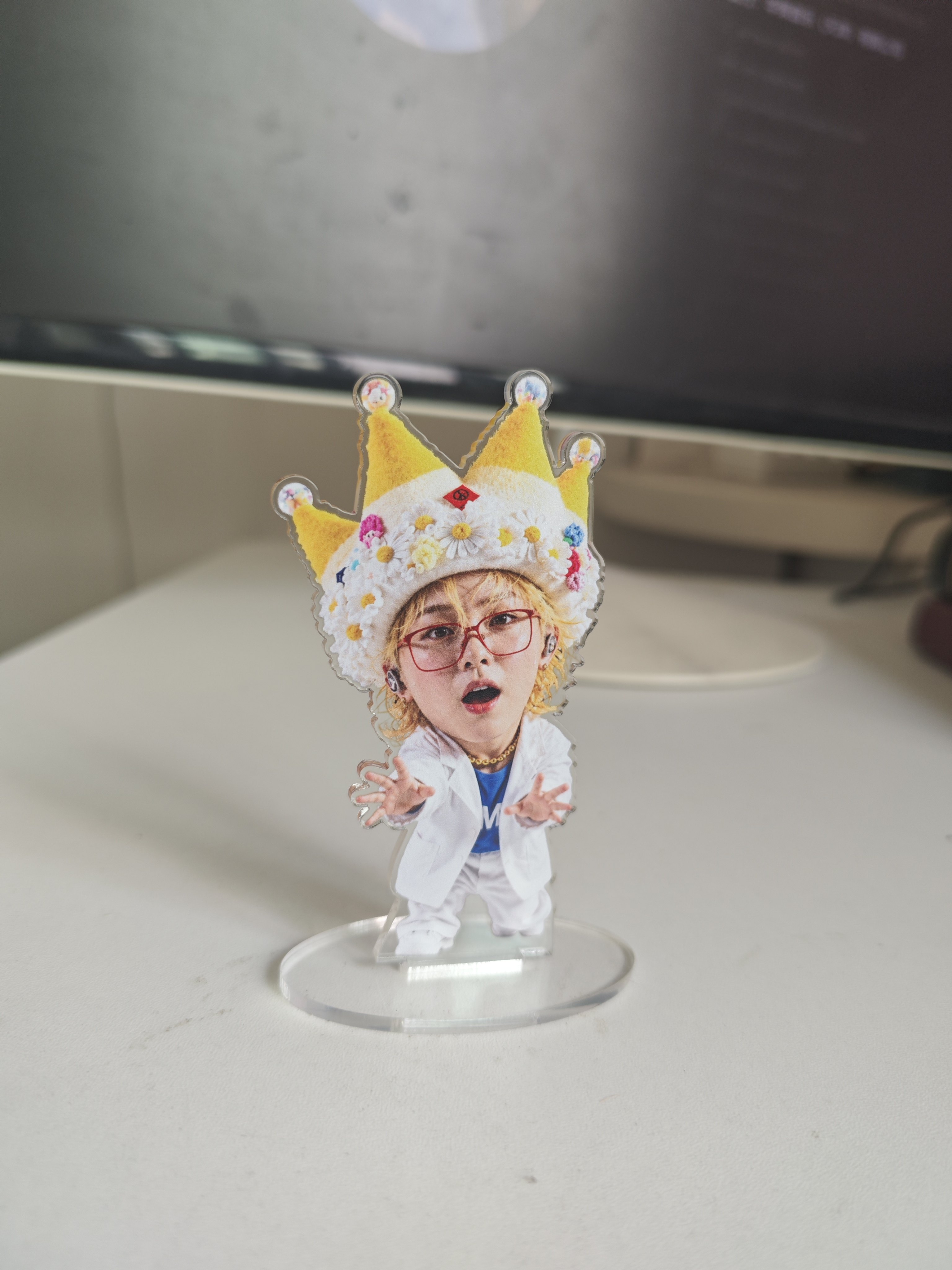 权志龙周边亚克力立绘夹子摆件卡通人物可爱家居好物