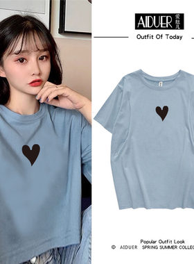 夏季哺乳期外出辣妈上衣服可外穿短袖穿搭纯棉潮妈哺衣T恤侧拉链