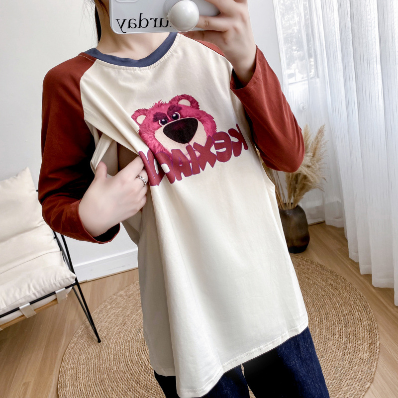 秋季春秋装秋冬季潮妈产后衣服哺衣长袖卫衣辣妈哺乳期外出上衣服