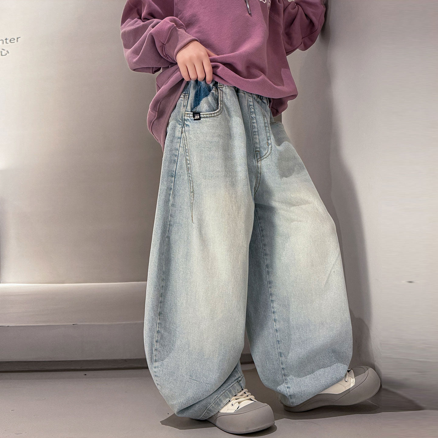 男童弯刀裤春秋款2026新款男孩大童超好看裤子春季儿童牛仔裤外穿,童装/婴儿装/亲子装,裤子,淘宝优惠券,粉丝福利购,淘宝优惠卷