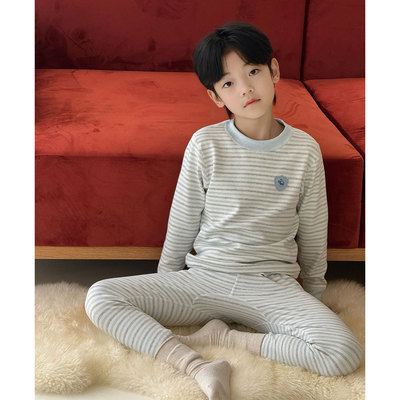 儿童睡衣2025新款冬加厚保暖套装