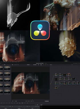 油管ARRI Timing Shift Box镜头画面拖影效果模拟达芬奇插件预设