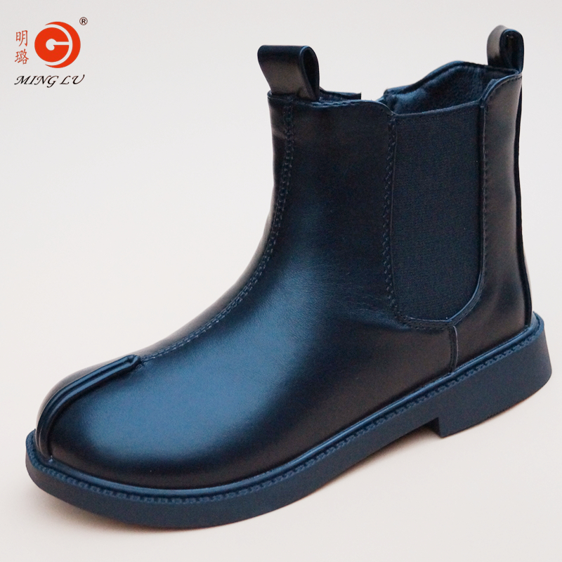 明璐女童加绒马丁靴小女孩真皮短靴冬季儿童靴子棉靴童鞋切尔西靴,童鞋/婴儿鞋/亲子鞋,皮靴,淘宝优惠券,粉丝福利购,淘宝优惠卷