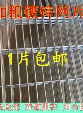 镀锌铁丝网钢丝电焊网片养殖网家用防护围栏铁网格网网片鸽棚狗笼
