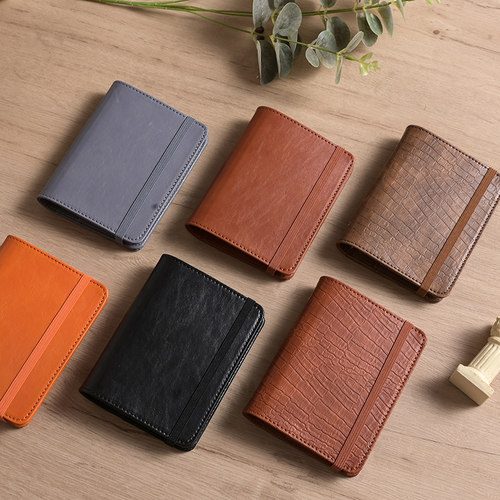 简约a8笔记本绑带活页本可替换内芯m5手账本随身小巧日记本本子