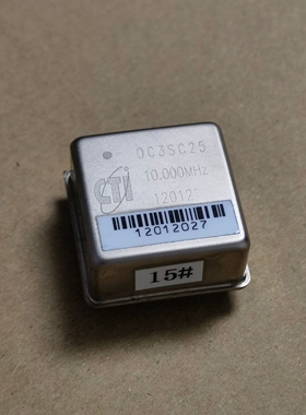 OC3SC25 10MHZ OCXO SC切恒温晶振方波 3.3V/5V可用 全新原装正品