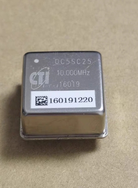 OC5SC25 10MHZ OX256B OCXO 恒温晶振 5V SC切方波 全新原装正品