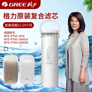 PRP 1X601A 原厂复合滤芯WTE 1016 1X601B PT60 格力净水机