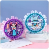 Кремовая сумка, набор материалов, мультяшная милая барсетка, DIY