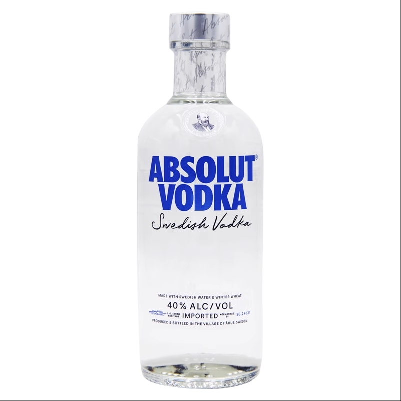 瑞典绝对伏特加酒500ml克里姆林宫力娇酒金酒absolut洋酒原味柑橘