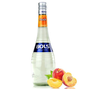 原装 波士蜜桃力娇酒 BOLS 700ml PEACH 洋酒利口酒基酒鸡尾酒