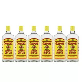 哥顿6瓶金酒装英国GORDON’S毡酒杜松子酒金酒洋酒40度图片