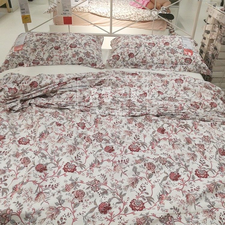 宜家IKEA斯普兰约特被套和2个枕套床上用品纯棉欧式单人双人套装|msdalam kategori seperai dan bantal, Quilt - dari Buy2taobao.com untuk memberikan perkhidmatan ejen Taobao profesional membeli
