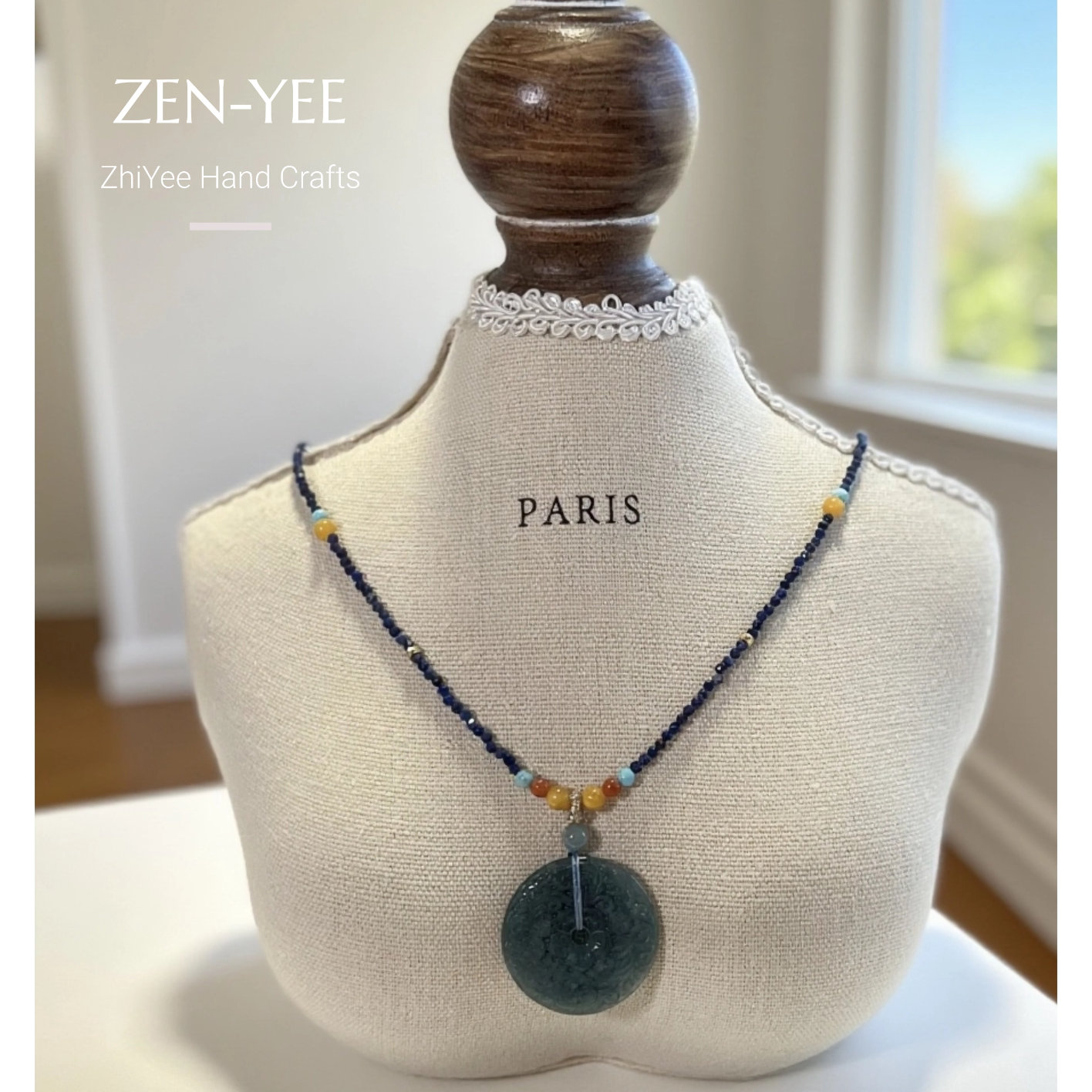 原创设计个性小众轻奢新中式颈饰