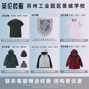 【校徽英伦校服】苏州工业园区景城学校 学生学院运动服短袖T恤