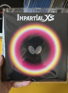 阿鹿日版butterfly蝴蝶颗粒正胶impartial XS摩擦旋转00420