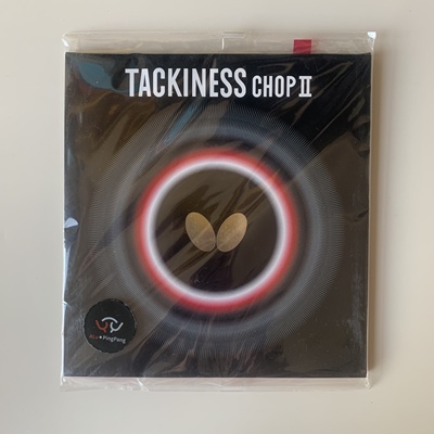 蝴蝶tackinesschop2削球反胶套胶