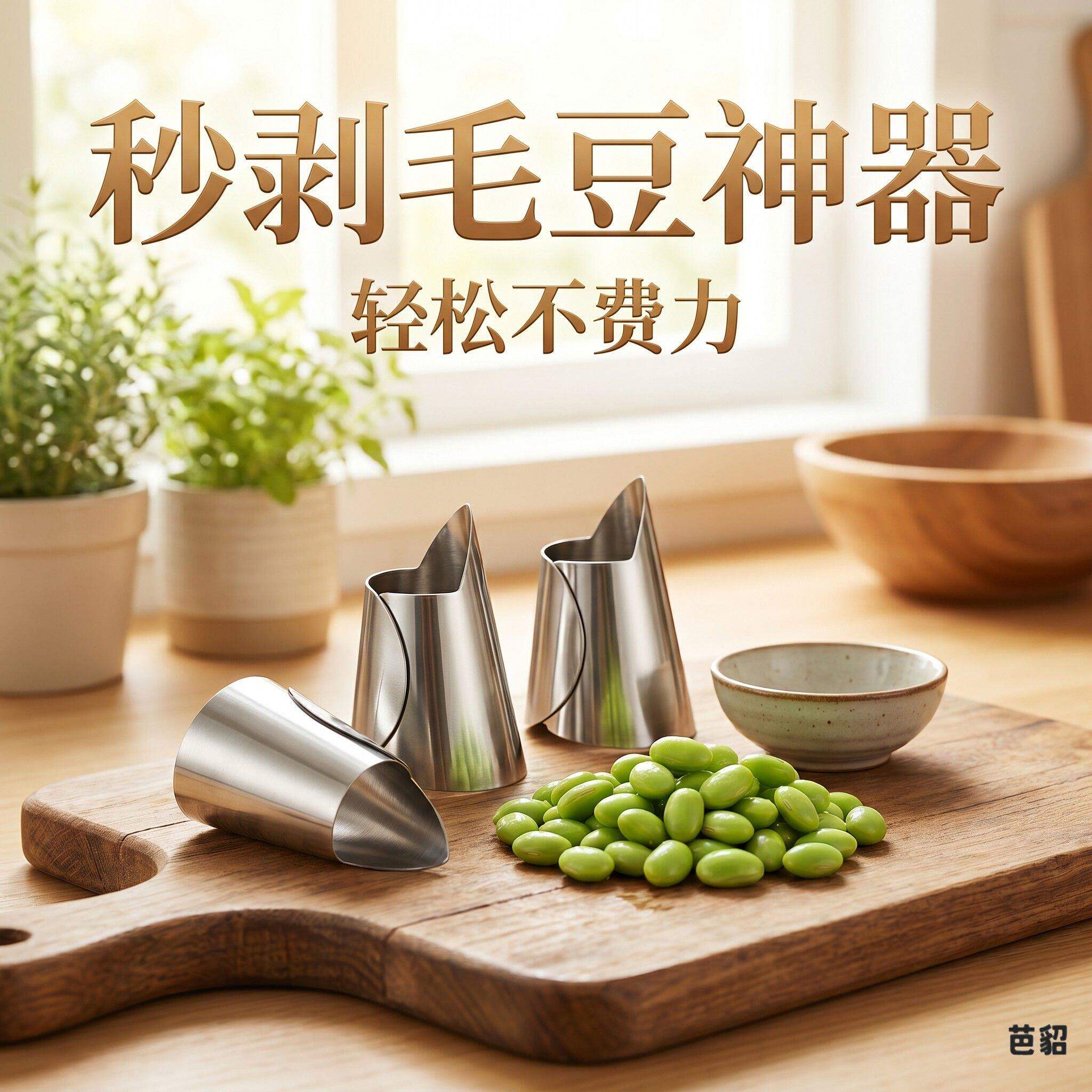 不锈钢护指拇指刀摘菜剥蒜图片