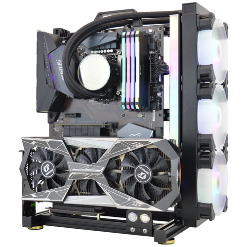 开放式电脑机箱DIY铝型材框架