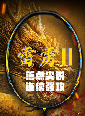 第三局 控球型进攻拍 THUNDERBOLT雷雳2 6.1毫米实芯中杆100ZZ