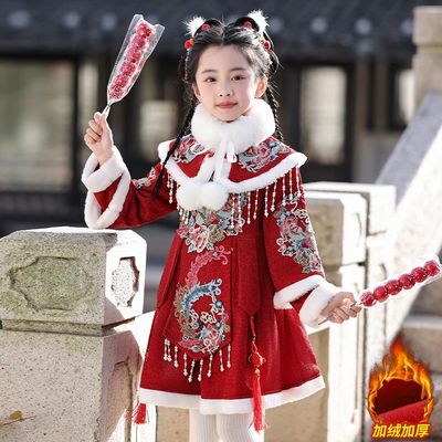 ABC拜年服女童汉服冬款儿