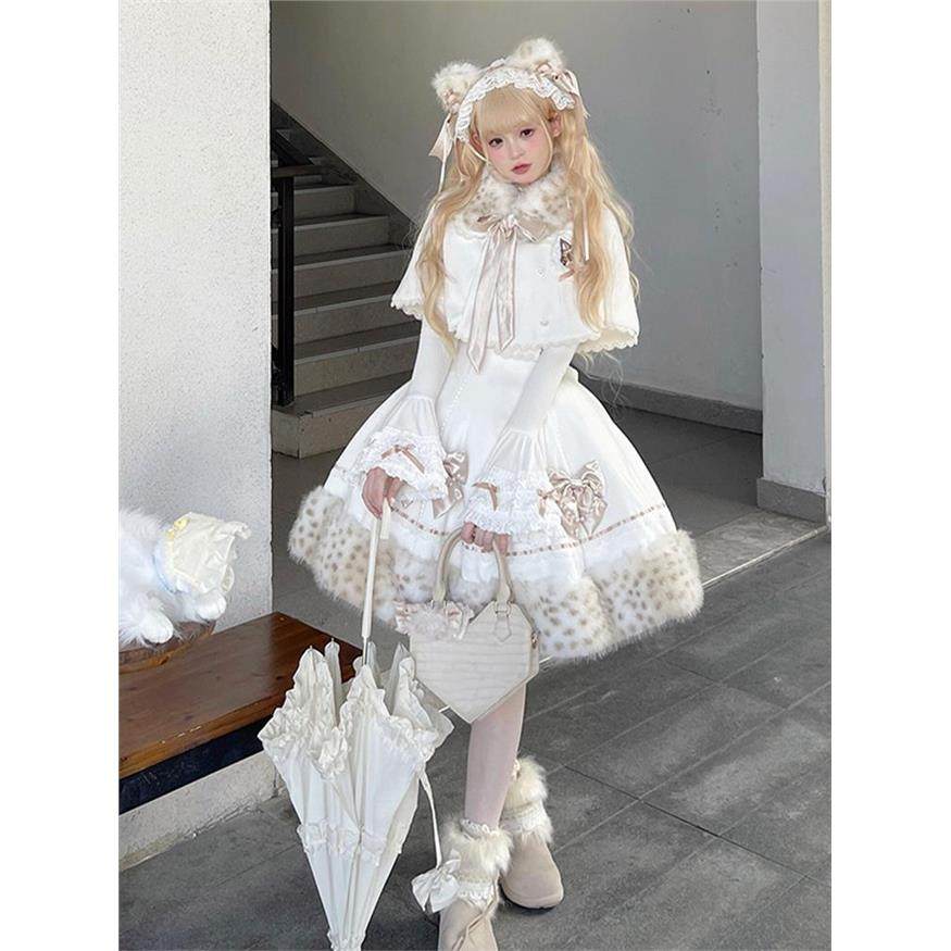 ABC玛丽珍 冬季新款日系留洋大小姐lolita斗篷重工公主连衣裙三件,女装/女士精品,时尚套装,淘宝优惠券,粉丝福利购,淘宝优惠卷