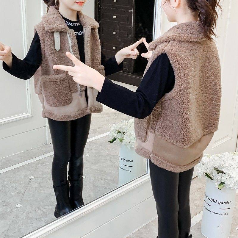 ABC女童马甲2025新款洋气儿童加厚马夹女孩羊羔毛坎肩外穿秋冬中,童装/婴儿装/亲子装,羽绒马甲,淘宝优惠券,粉丝福利购,淘宝优惠卷