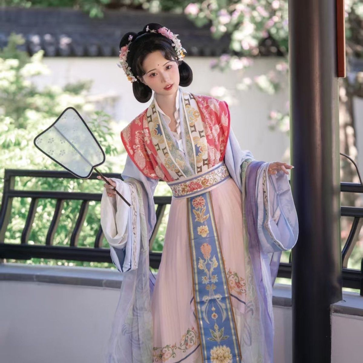 宋制汉服【绮罗香】新仕女图红楼梦巧姐绢人系列神仙复原款古风新图片