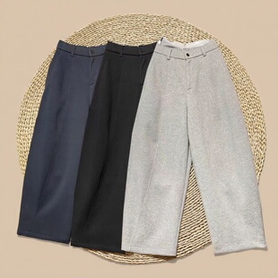 桐桐佳春装弹力休闲8分奶奶裤女宽松显瘦小个子哈伦裤气球裤86093