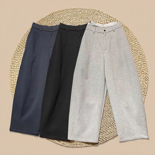 桐桐佳春装弹力休闲8分奶奶裤女