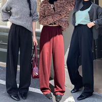 桐桐佳~经典女士香蕉裤宽松显瘦窄版阔腿裤通勤显高拖地裤柚外67
