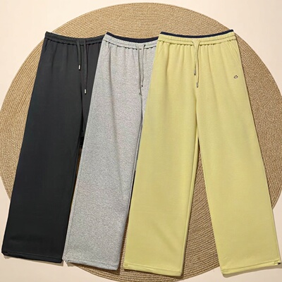 2026春新款休闲长筒裤女宽松