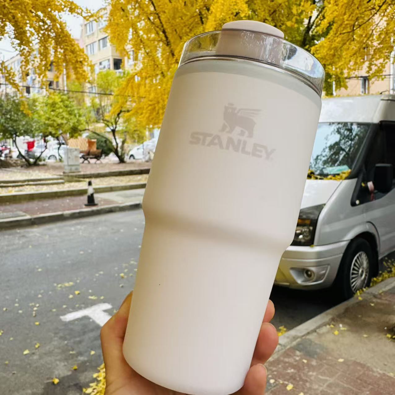 史丹利外出防摔简约保温杯不变形