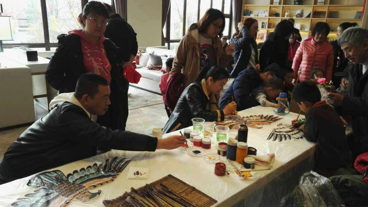 风筝diy互动体验吹糖人面人剪纸龙凤字上门老北京民俗表演爆款