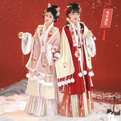 宋制汉百褶裙日常日常服宋制汉服