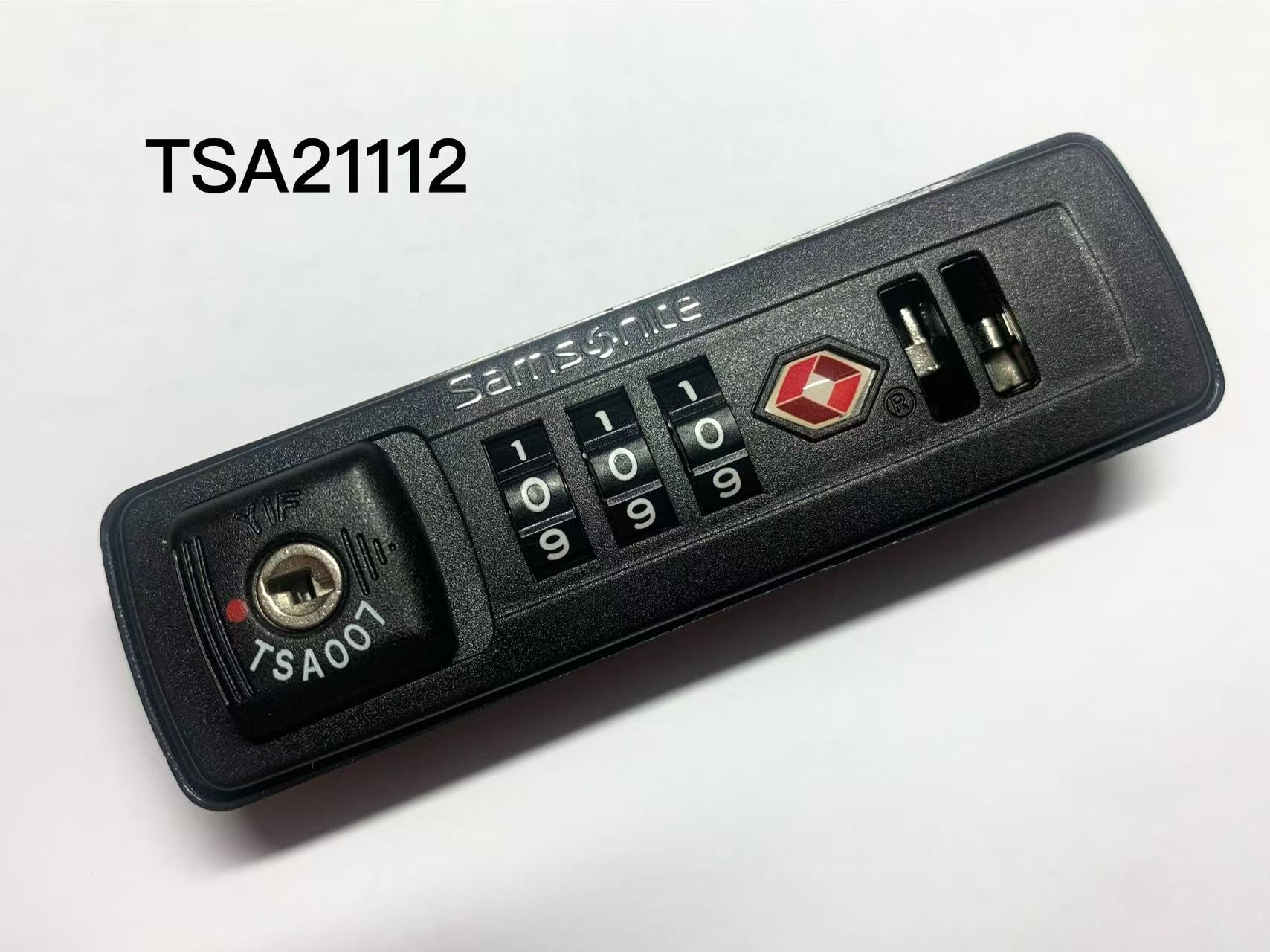 新秀丽samsonite 行李箱密码锁TSA21112维修代换海关锁无损安装
