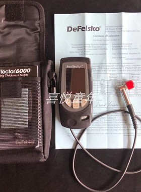 美国狄夫斯高6000FNRS1钢结构防火涂料漆膜镀锌层涂镀层测厚仪新