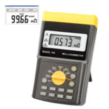 台湾泰仕PROVA-700欧姆表PROVA-710手持式数字微电阻计微欧姆表