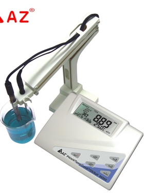 台湾衡欣AZ86501台式PH计AZ86505电导率仪AZ86555 ORP/TDS盐度计