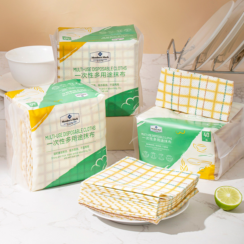 单片抹布大小：25cm*25cm