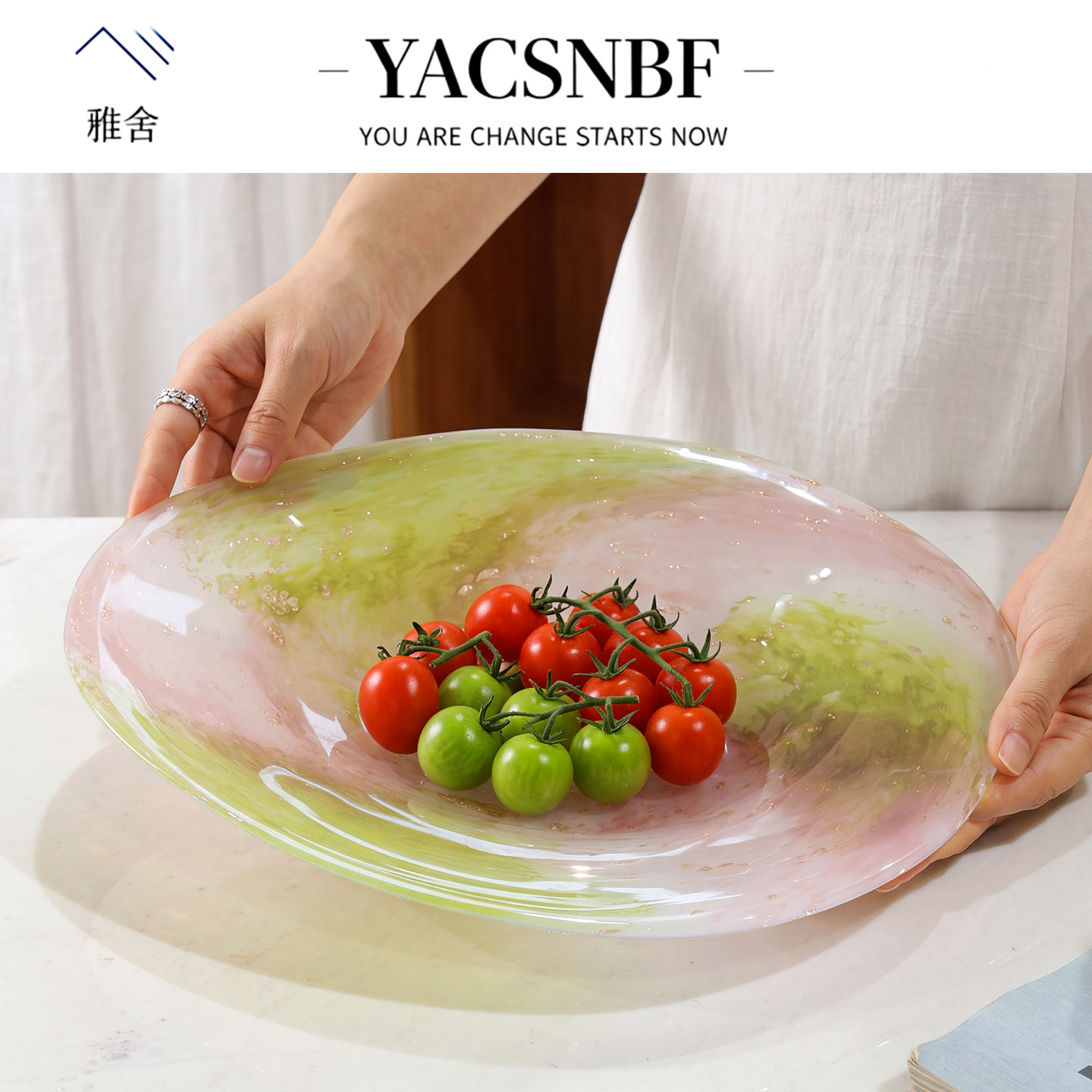 YAS雅舍现代简约轻奢艺术果盘