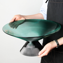 现代简约拼接创意果盘摆件轻奢风客厅茶几水果盘个性家用糖果盘