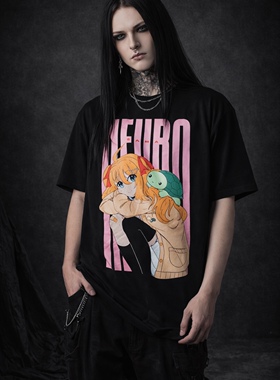 纯原Neur0s@ma虚拟主播动漫小乌龟限量版男女同款短袖T恤