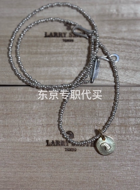 国现 Larry Smith 金饼碎珠链套组 50㎝碎珠链+余文乐金饼套 全新